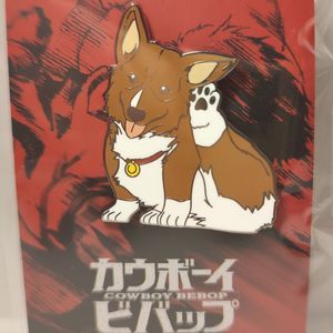 Cowboy Bebop Ein Collectible Enamel Pin Official Anime Lapel Brooch Badge